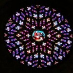 n°011 -- Date: samedi 05 mai 2012, Photo: Roger GARBAYE, Lieu: Bazas, Légende: rosace cathédrale,